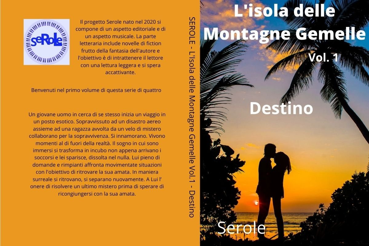 L'isola delle montage gemelle vol 1 destino- cover  by Serole | Magnimel Arts