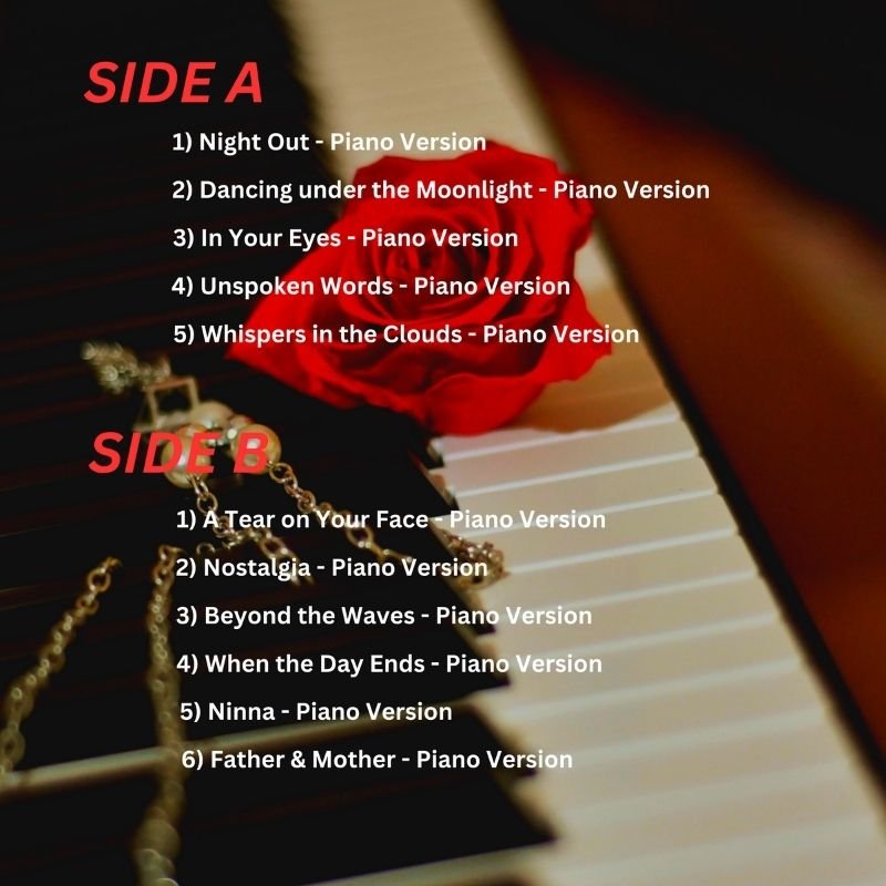 Piano's Tales vol. 1 Tracklist Vinyl edition  by SeRoLe | Magnimel Arts