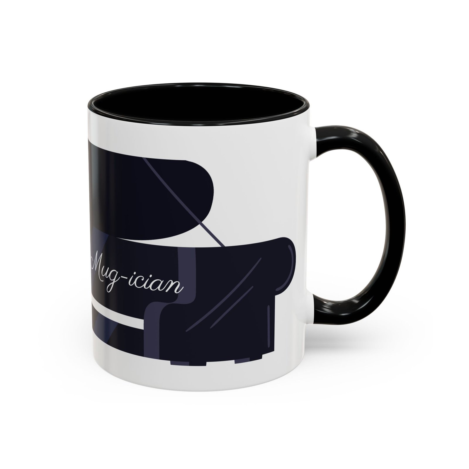 Musical Accent Coffee Mug - Perfect Gift for Musicians & Music Lovers - Image 2