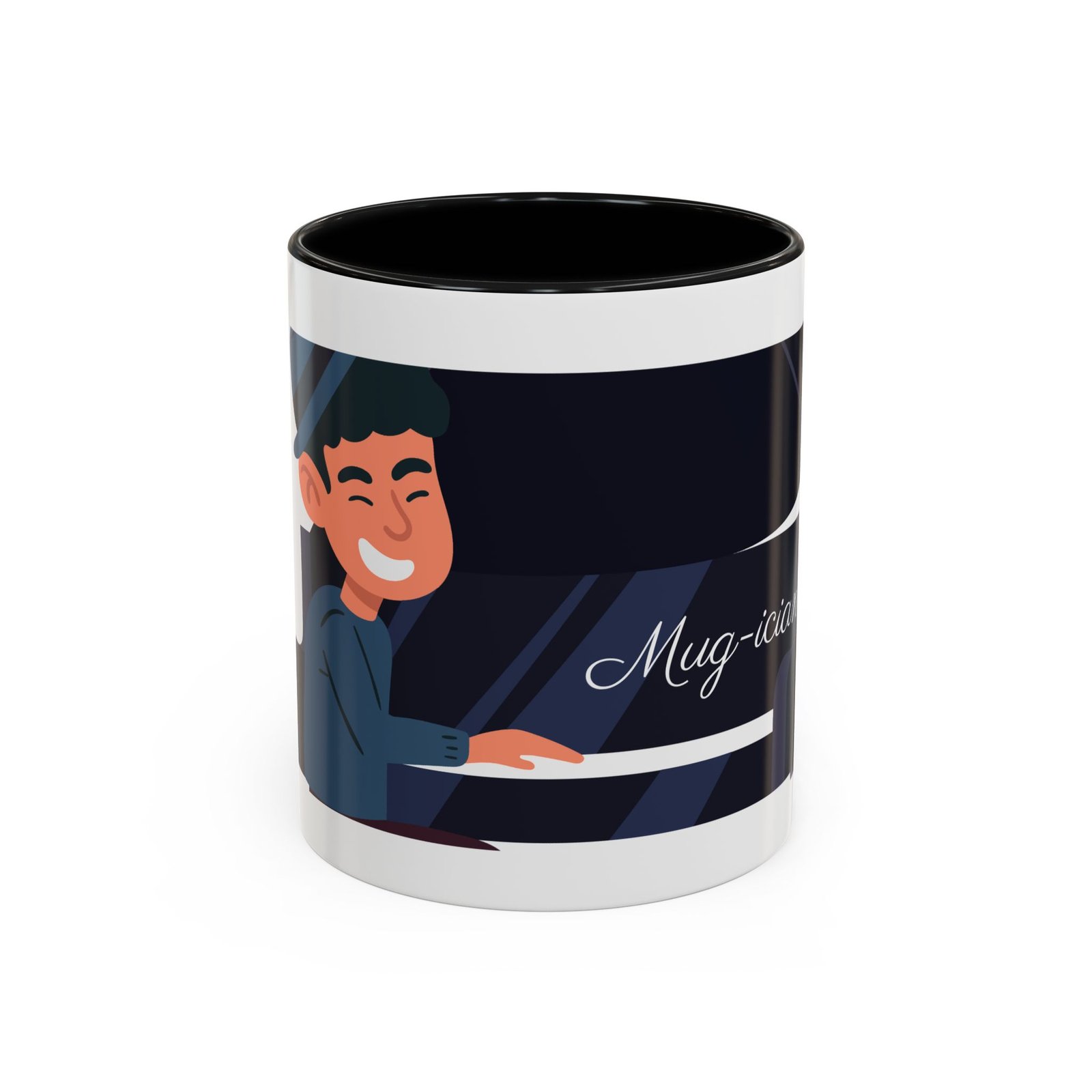 Musical Accent Coffee Mug - Perfect Gift for Musicians & Music Lovers