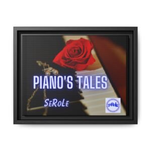 Framed Canvas Art - Piano's Tales